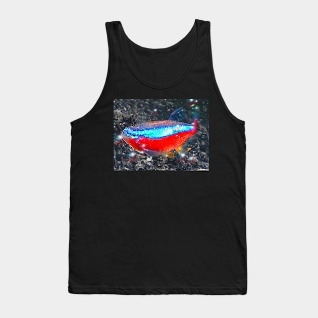 Neon Tetra Tank Top by danieljanda